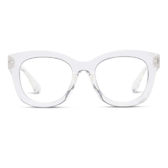 Peepers Clear Transparent Glasses Blue Light Oprah’s Favourite - Picture 1 of 8